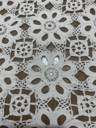 Originale runner crochet cotone