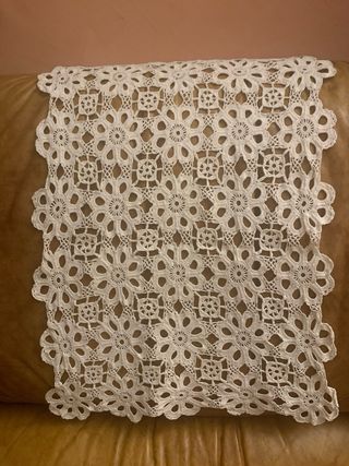 Originale runner crochet cotone