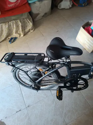 Bicicleta eléctrica plegable (sin batería)