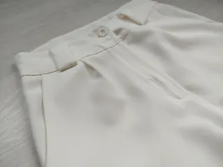 Pantalón de vestir blanco