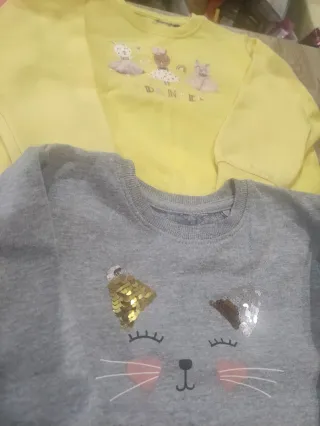 Sudaderas niña diferentes colores