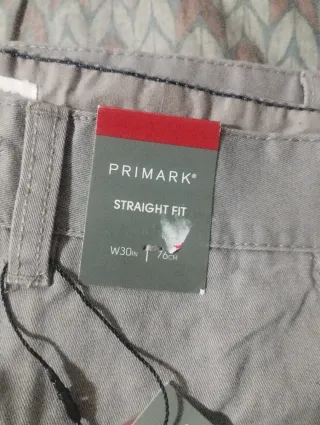 3 Pantalones Chinos Cortos Primark Talla M