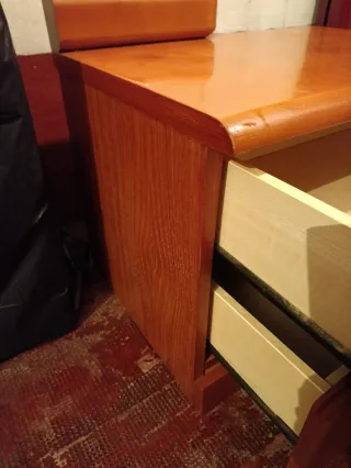 Mesilla de Noche Madera 2 Cajones