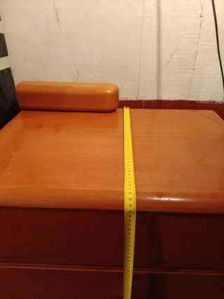 Mesilla de Noche Madera 2 Cajones