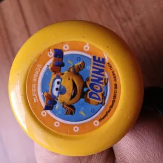 Timbre Bicicleta Niños Amarillo Super Wings