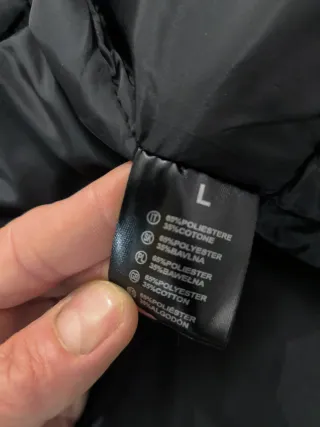 Giacca invernale uomo blu taglia L