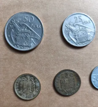 Colección monedas Franco