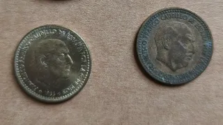 Colección monedas Franco