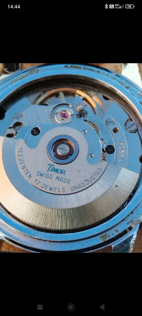 Orologio Timor Automatico Vintage Braille