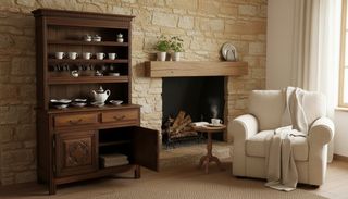 Platero/Aparador madera estilo clásico