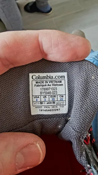 Botas de montaña Columbia Talla 35