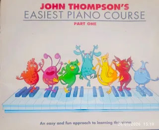 Libro Piano John Thompson Parte Uno