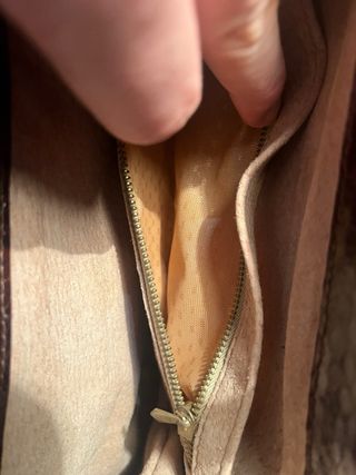 Bolsa autêntica pele de cobra vintage