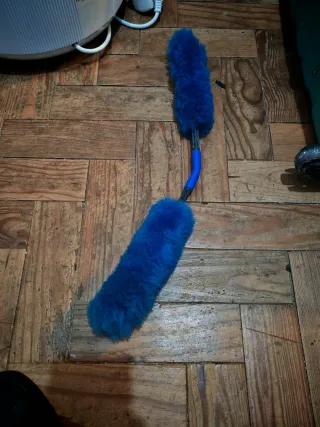 Escova Limpa Cano Azul