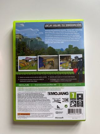 Minecraft Xbox 360 Edición Castellano