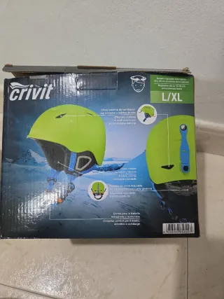 Casco Esquí Snowboard Crivit L/XL Niños