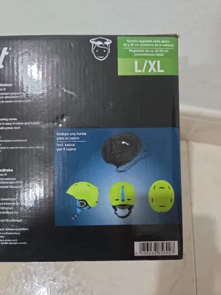 Casco Esquí Snowboard Crivit L/XL Niños