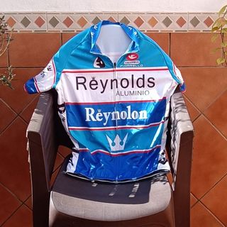 CONJUNTO CICLISMO EQUIPO REYNOLDS VINTAGE TALLA XL