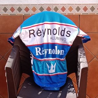 CONJUNTO CICLISMO EQUIPO REYNOLDS VINTAGE TALLA XL