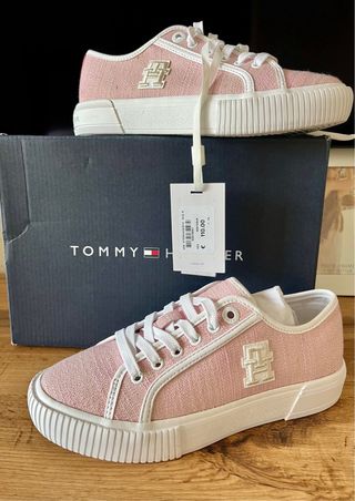 Zapatillas Tommy Hilfiger rosas nuevas