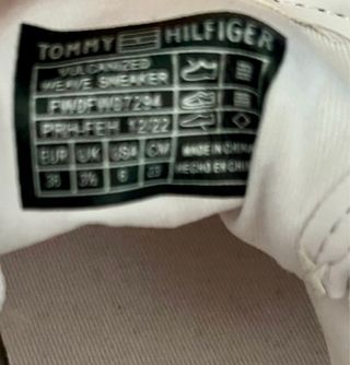 Zapatillas Tommy Hilfiger rosas nuevas