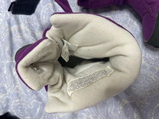 Botas de nieve para niña moradas