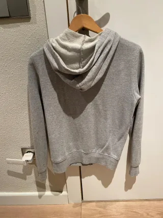 Sudadera Benetton gris talla 12 años