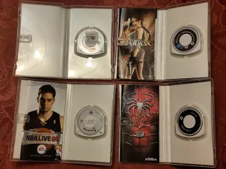 PSP Street Negra + 4 Juegos + microSD ADAPTER 32Gb