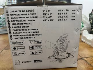 Sierra Ingletadora 1400W 210mm