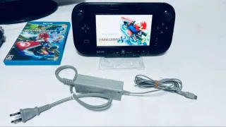 Consola Wii U Negra + Mario Kart 8