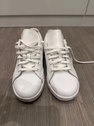 Zapatillas Adidas Stan Smith Brillo Plateado