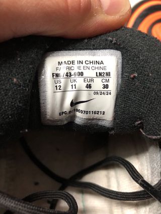 Nike Air Max by you US12 Talla 46.