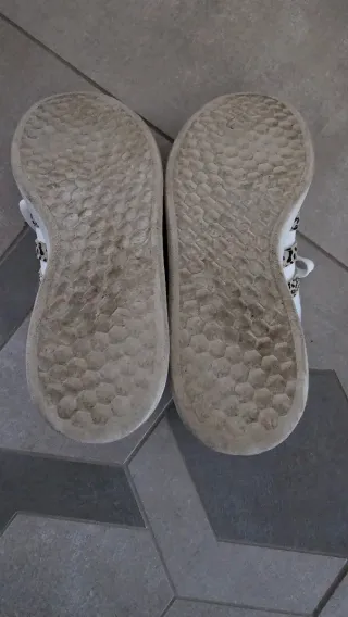 Scarpe Adidas Bianche con Stampa Leopardata