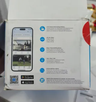 Cámara Vigilancia AOSU Solar Exterior