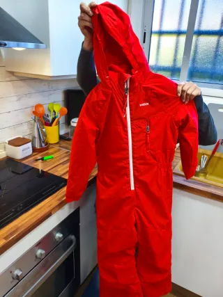 Mono de nieve rojo Wedze