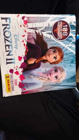 Álbum Frozen Panini 108 Photocards