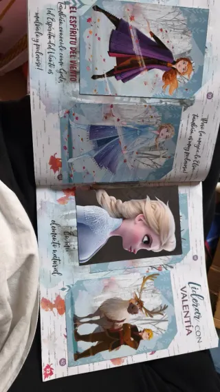 Álbum Frozen Panini 108 Photocards