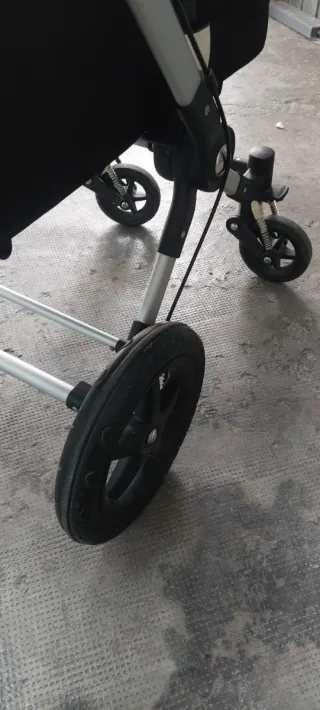 Bugaboo Cameleon 3 Rojo con saco de silla invierno