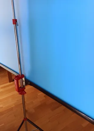 Pantalla de proyección con trípode 125x125