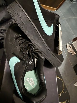 Nike Air Force 1 Black Teal