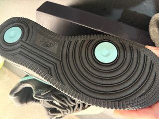 Nike Air Force 1 Black Teal