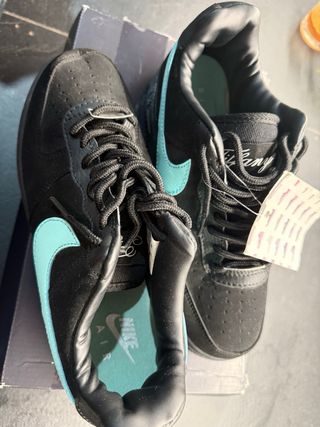 Nike Air Force 1 Black Teal