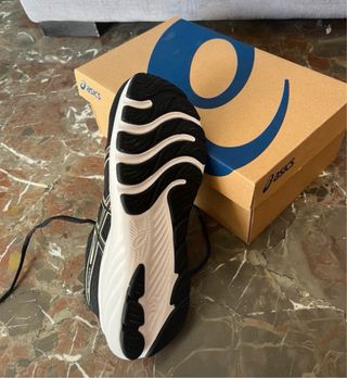 Zapatillas Asics Mujer Talla 40 Negras Rosas