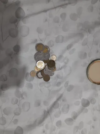 Lote de monedas variadas