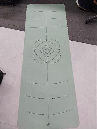 Esterilla Yoga Dinámico Verde Ultraadherente 4 mm Grosor