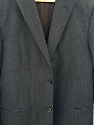 Traje Massimo Dutti Gris oscuro Hombre