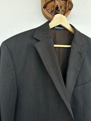 Traje Massimo Dutti Gris oscuro Hombre