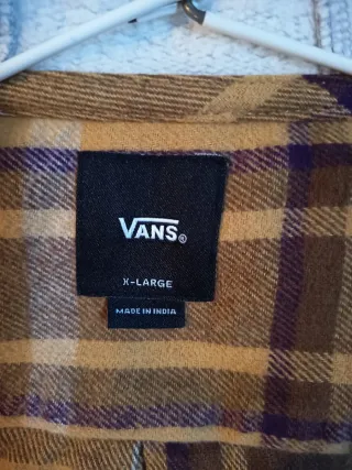 Sobrecamisa Vans Franela Talla XS