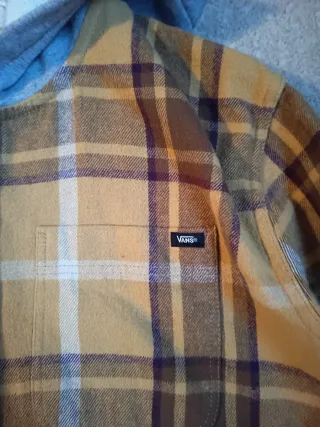 Sobrecamisa Vans Franela Talla XS