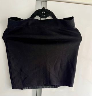 Minifalda elástica piel Jacqueline de Yong